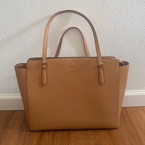 TORY BURCH EMERSON LAPTOP TOTE TRAVEL WORK VACATION OFFICE